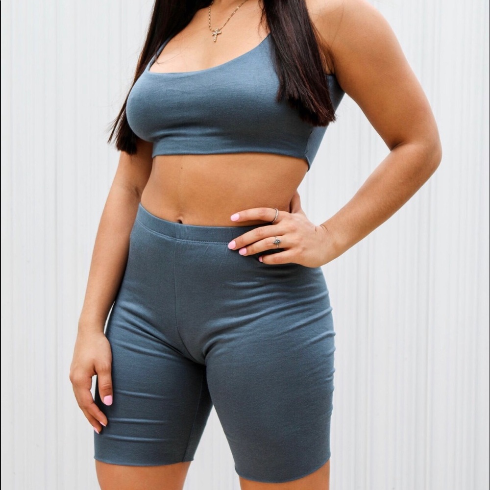Biker Shorts Set